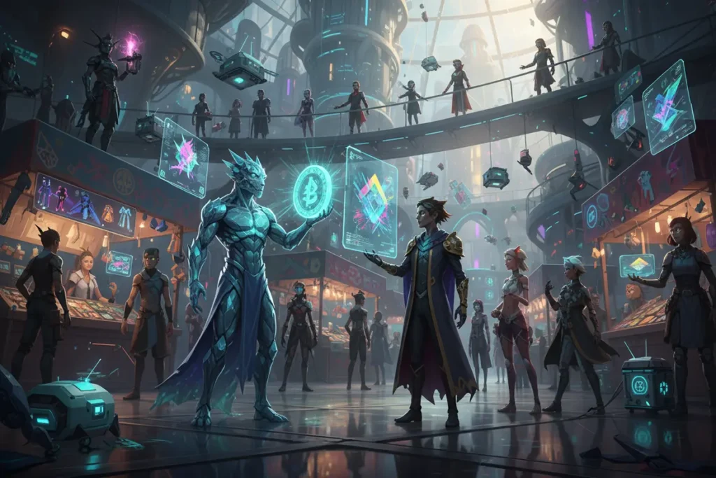 Economia Digital: Criptomoedas, NFTs e Avatares