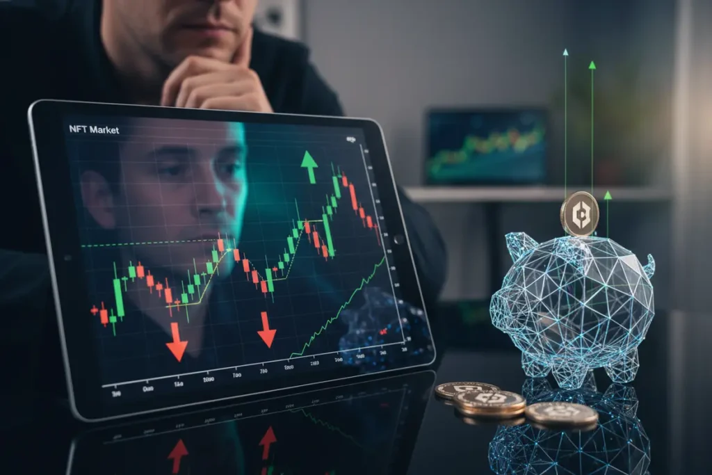 Análise do mercado de NFTs e investimento em 2024.