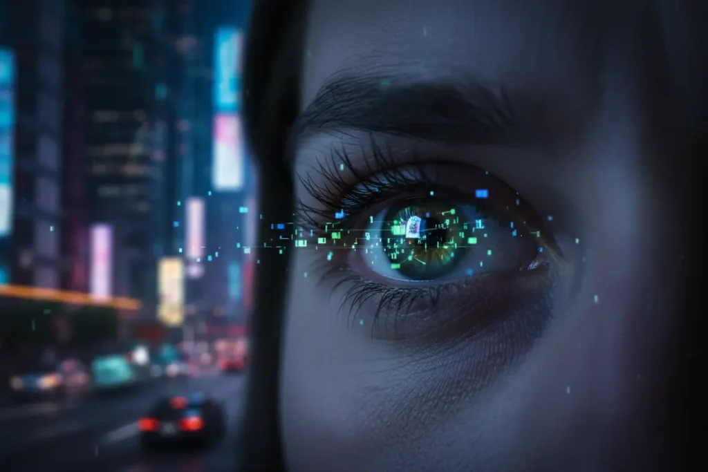 Representação de dados pessoais sendo protegidos por um escudo virtual.