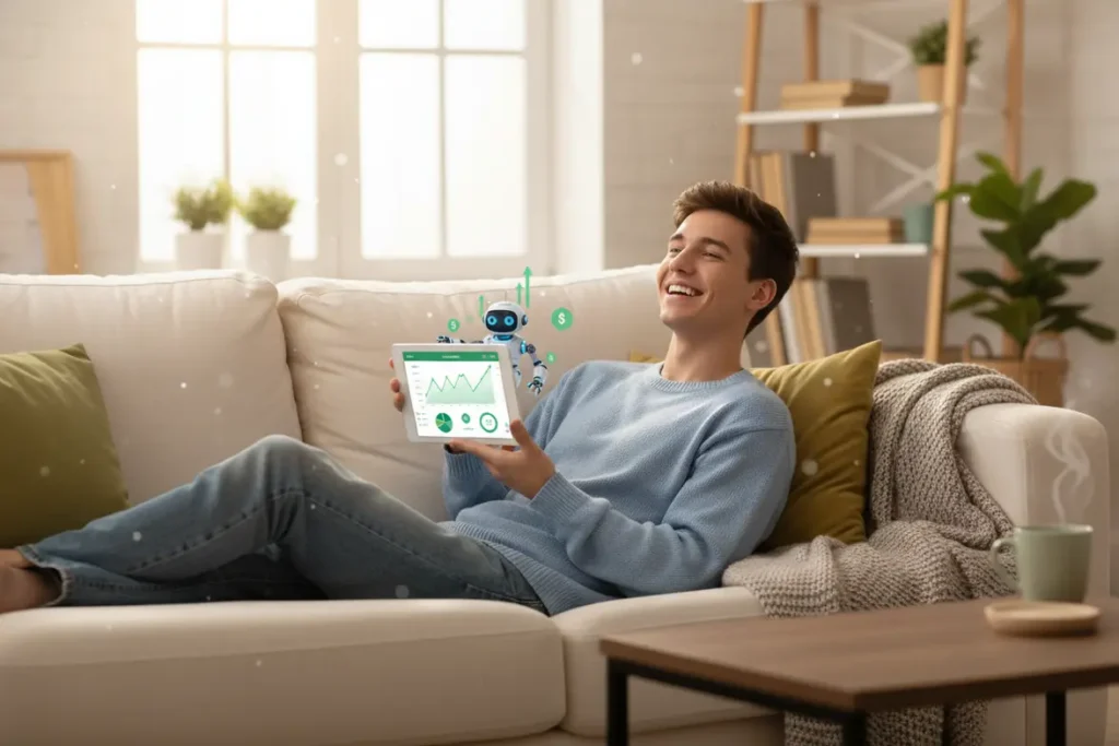 Benefícios da automação e IA nos investimentos.