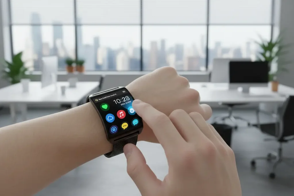 Interface HyperOS no Smartwatch Xiaomi 2025
