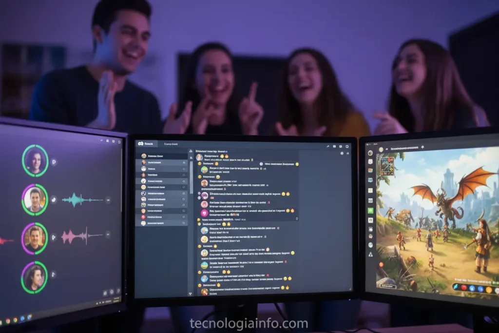 Principais funcionalidades e recursos do Discord.