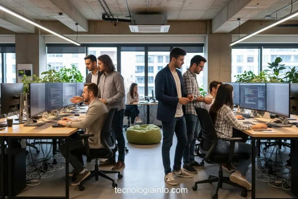 Desenvolvedor de Software: Sua Carreira no Futuro da Tecnologia! 1 Alta demanda e salários da área de tecnologia.