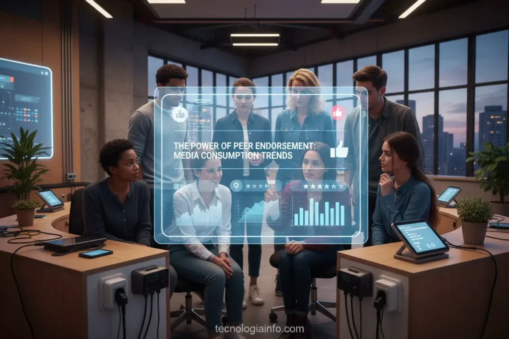 O poder da recomendação e credibilidade digital.