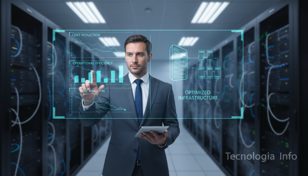 Como a IA reduz custos operacionais diretos