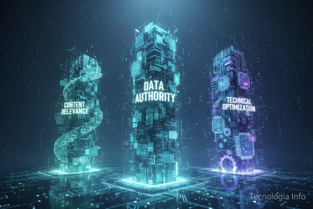 GEO - O Novo SEO Para pesquisas De Inteligência Artificial 3 Pilares para uma Estrategia de GEO Eficiente