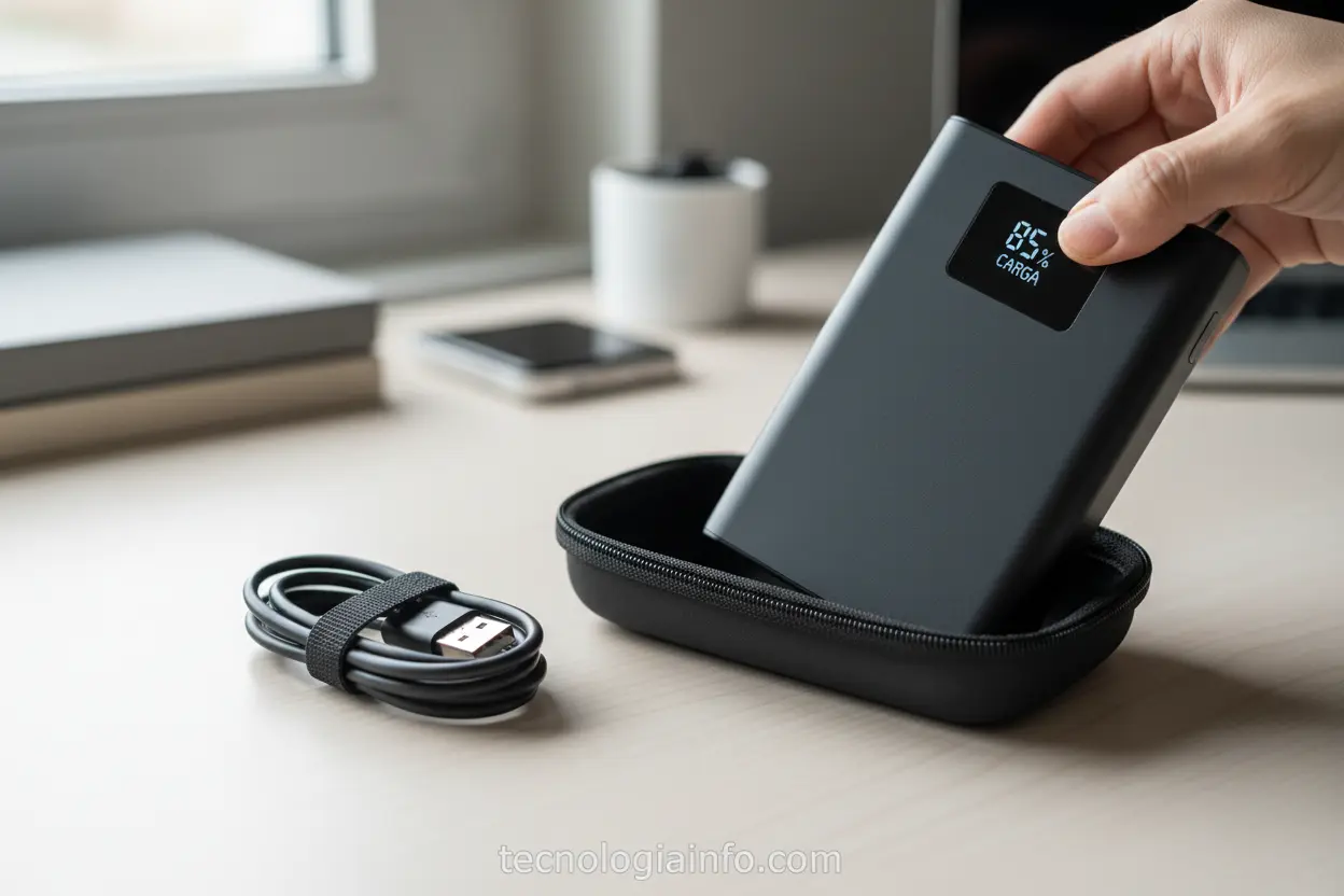 Cuidados com Carregador Portátil Melhores carregadores portáteis cuidados e armazenados