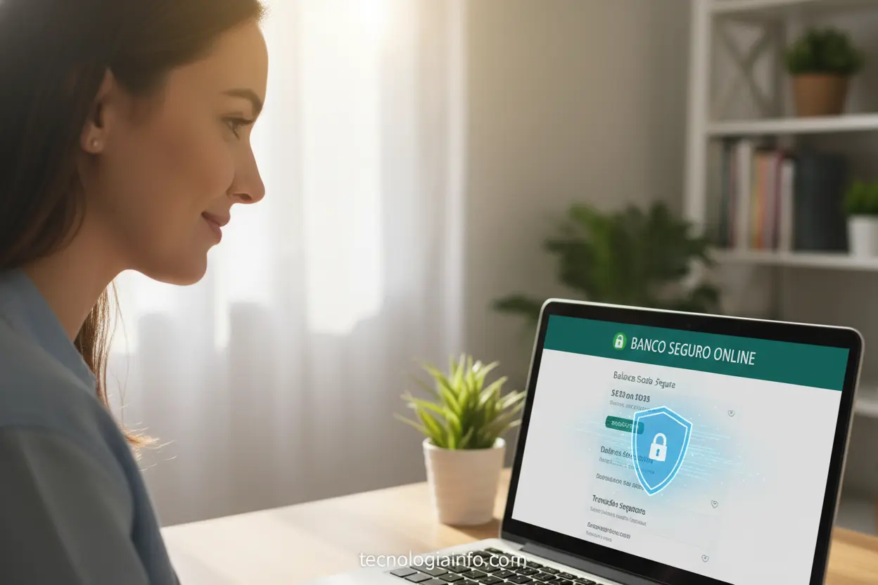 Pessoa aliviada com segurança online, simbolizando proteção digital.